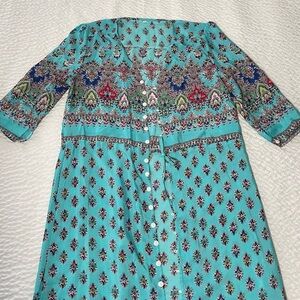 Maxi Dress front bottom size M